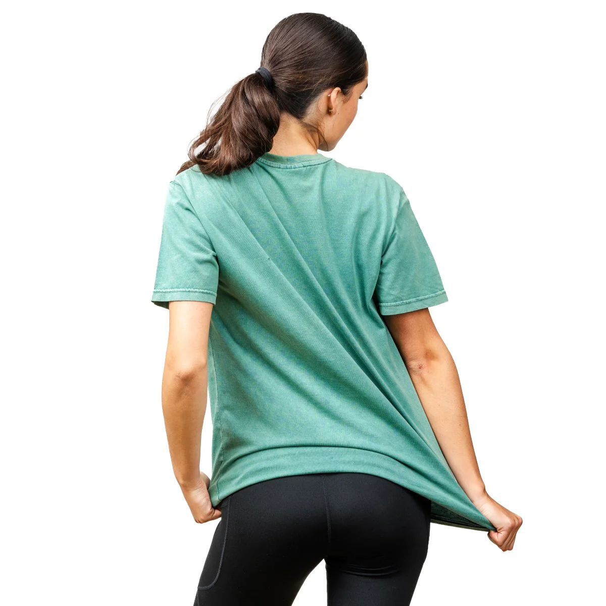 Oxen Est Washed Tee Green - Image 7