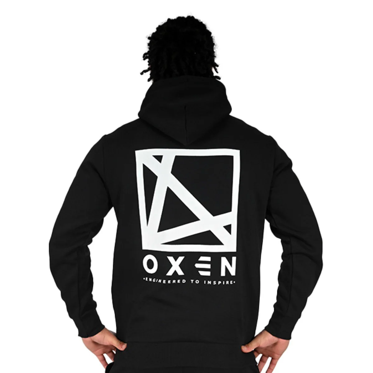 Oxen Icon Hoody Blk - Image 3