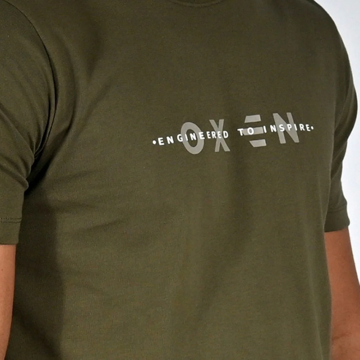 Oxen Inspire Tee Olive - Image 2