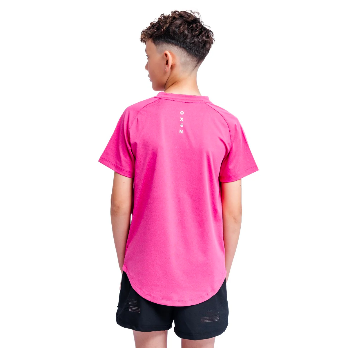 Oxen Junior Endure Tee Ruby Pink - Image 3
