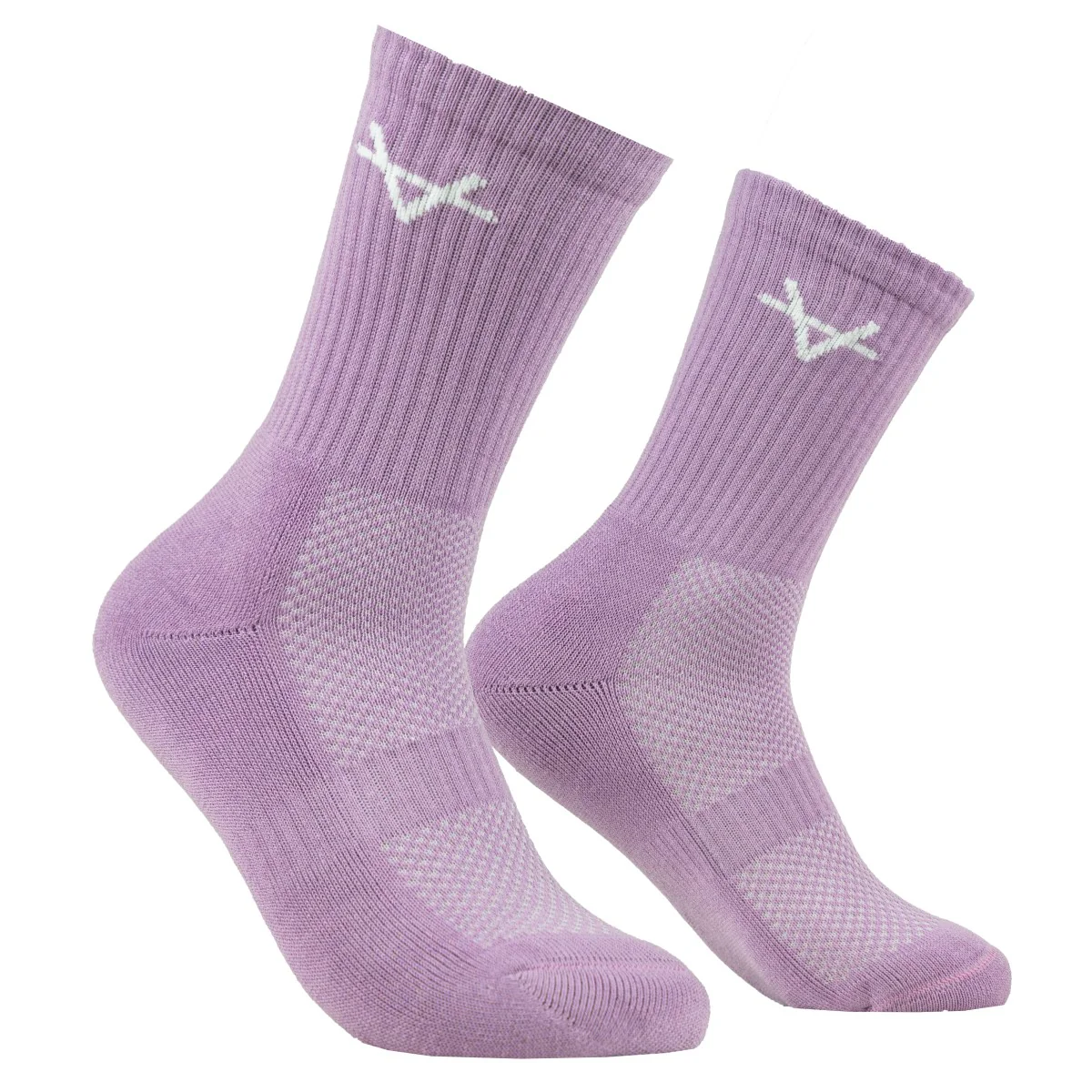 Oxen Lavender Crew Socks