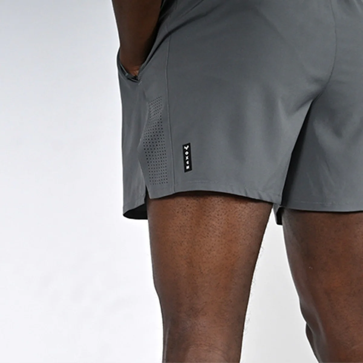 Oxen Mens Endure Performance 5" Short Fossil - Image 3