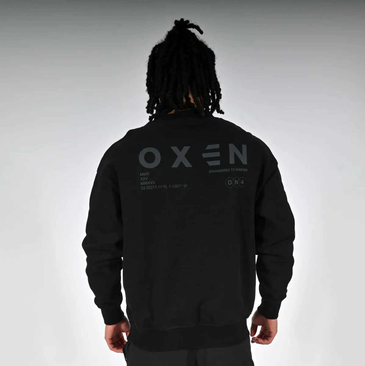 Oxen Oversized Blackout Sweat - Image 3