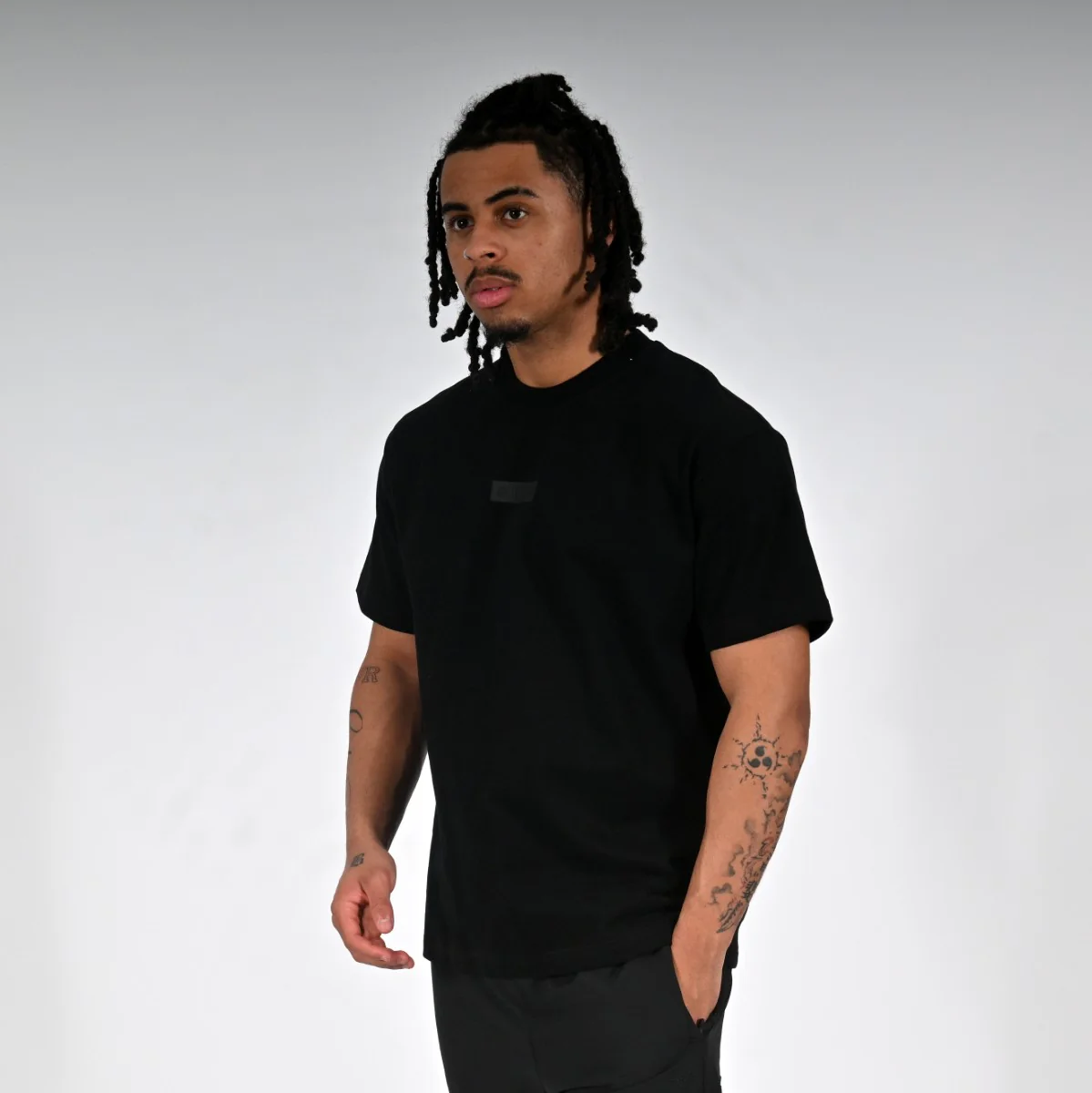 Oxen Oversized Blackout Tee - Image 5