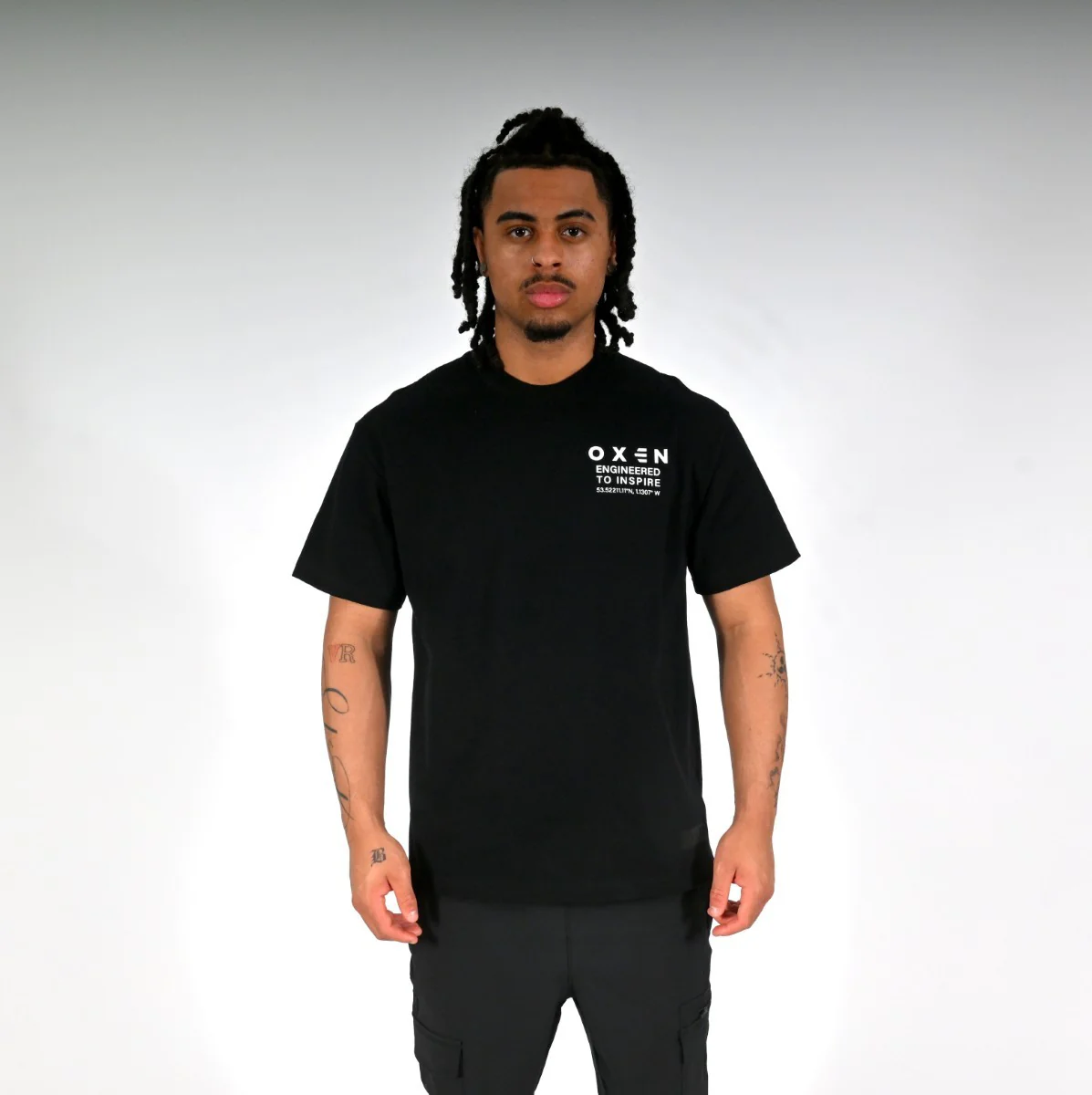 Oxen Oversized MMX Tee Black
