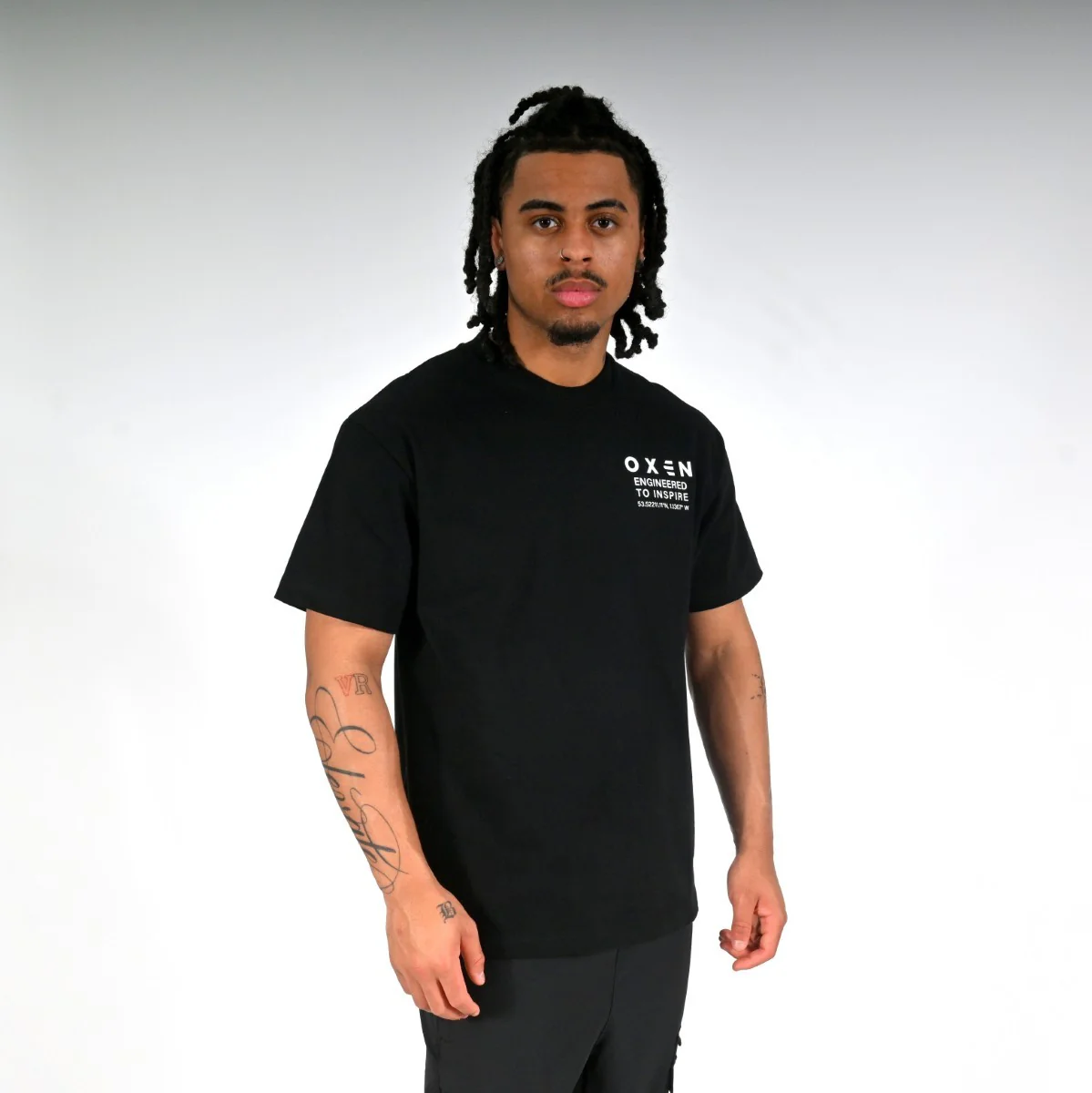 Oxen Oversized MMX Tee Black - Image 3