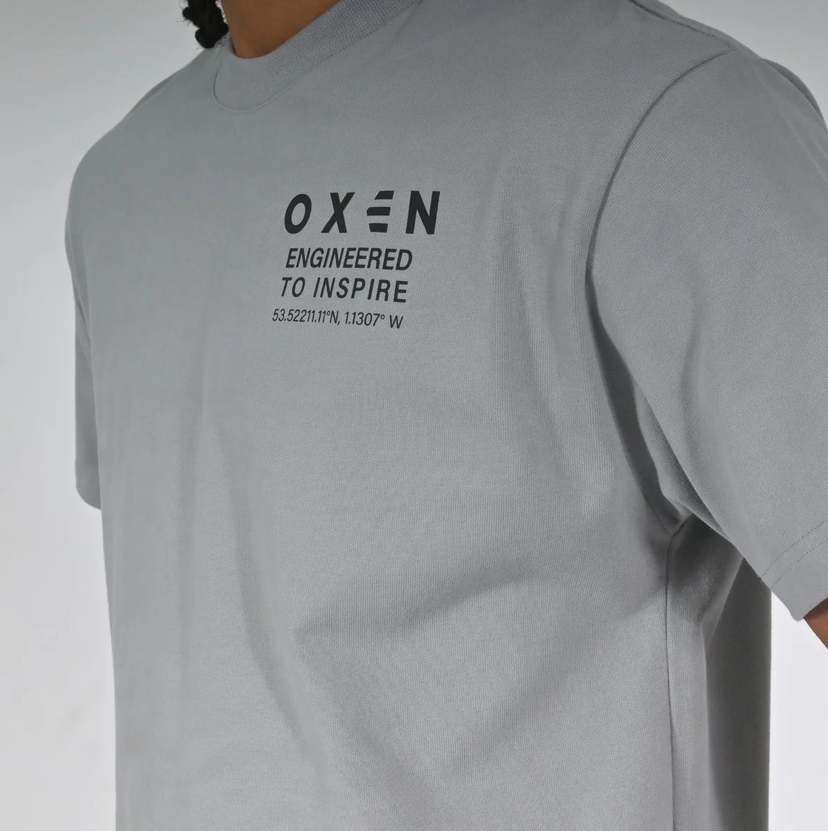 Oxen Oversized MMX Tee Grey - Image 3