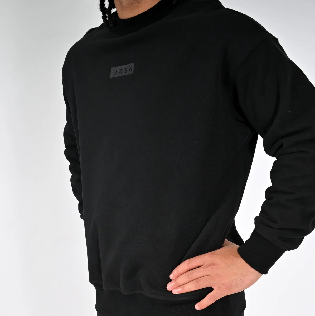 Oxen Oversized Sweat Black - Image 3