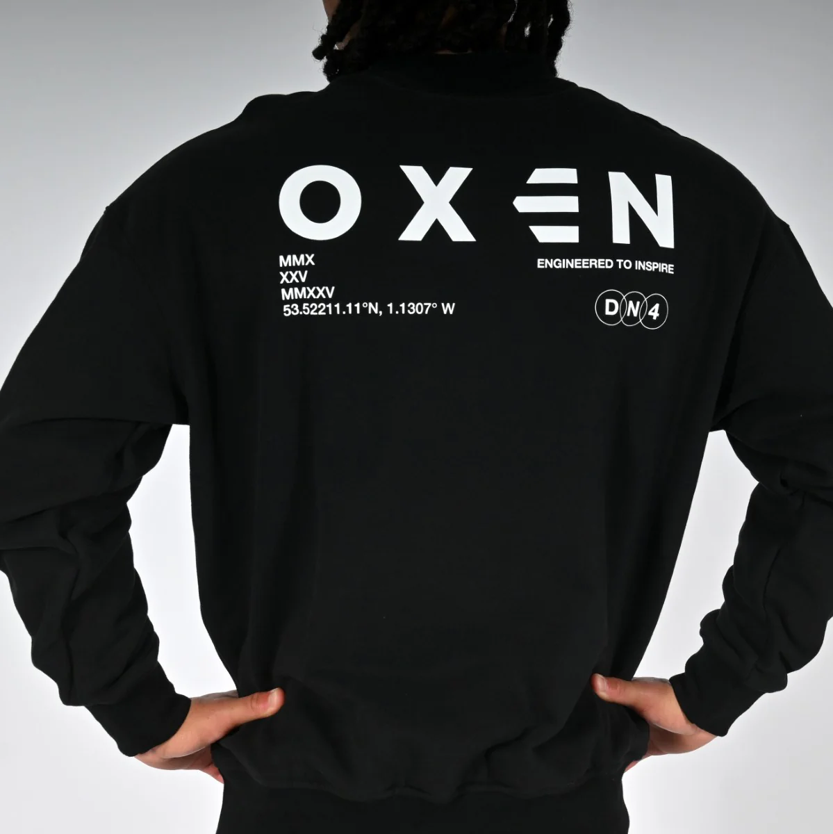 Oxen Oversized Sweat Black - Image 5