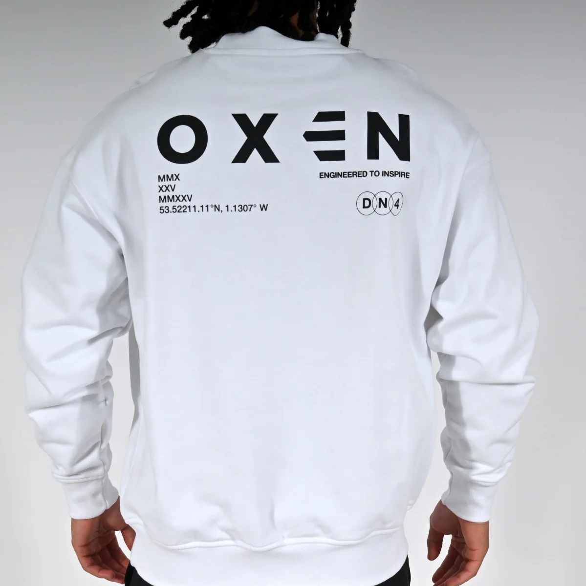 Oxen Oversized Sweat White - Image 5