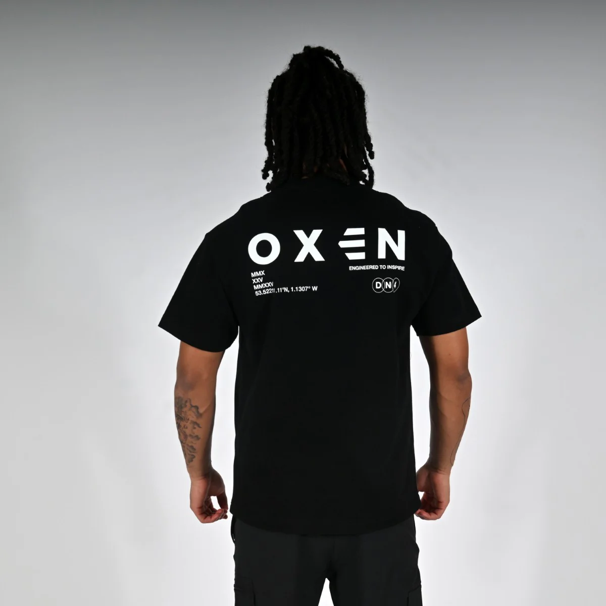 Oxen Oversized Tee Black - Image 4