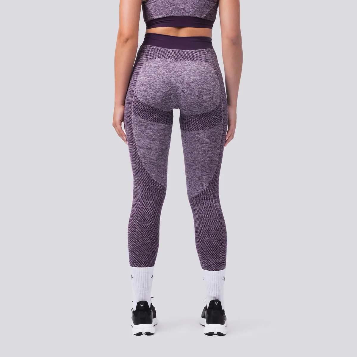 Oxen Seamless Sports Leggings Purple - Image 3