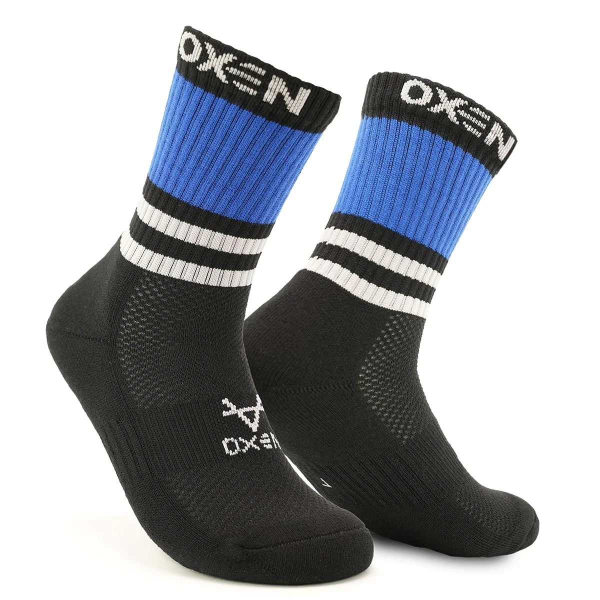 Oxen Sports Sock Blk/Slvr/Blue