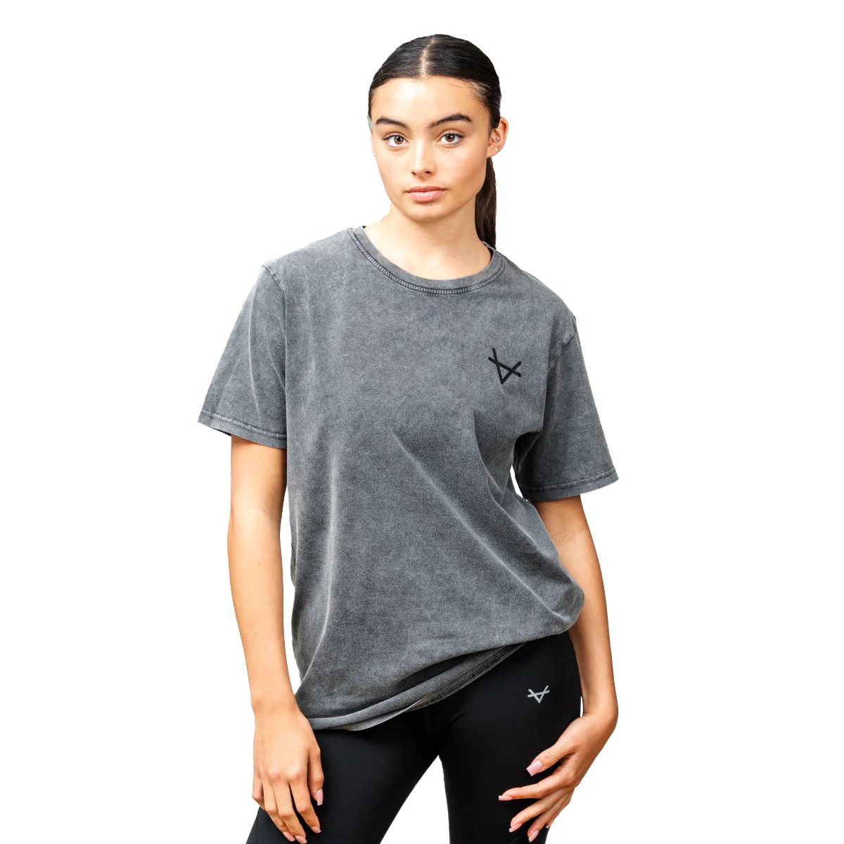 Oxen Washed Tee Black - Image 5