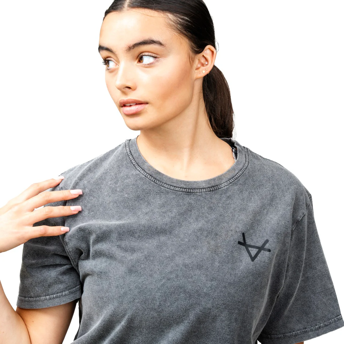 Oxen Washed Tee Black - Image 6