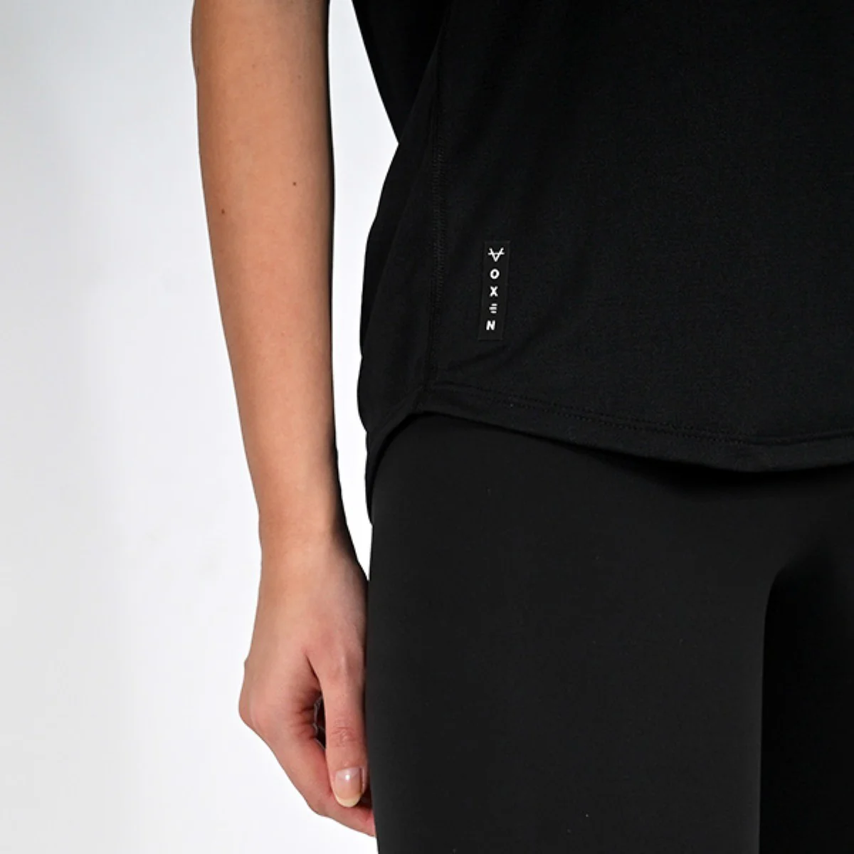 Oxen Womens Endure Performance T-Shirt Blk - Image 4