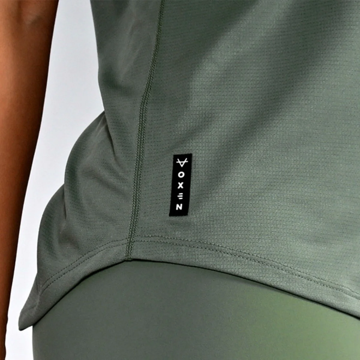 Oxen Womens Endure Performance T-Shirt Olive - Image 3