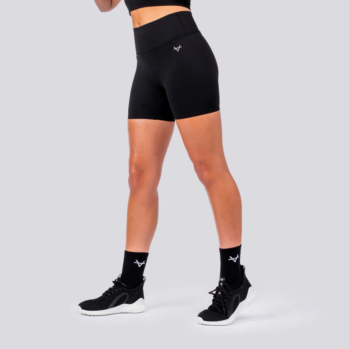Oxen Womens Endure Sculpt 5" Shorts Blk - Image 3
