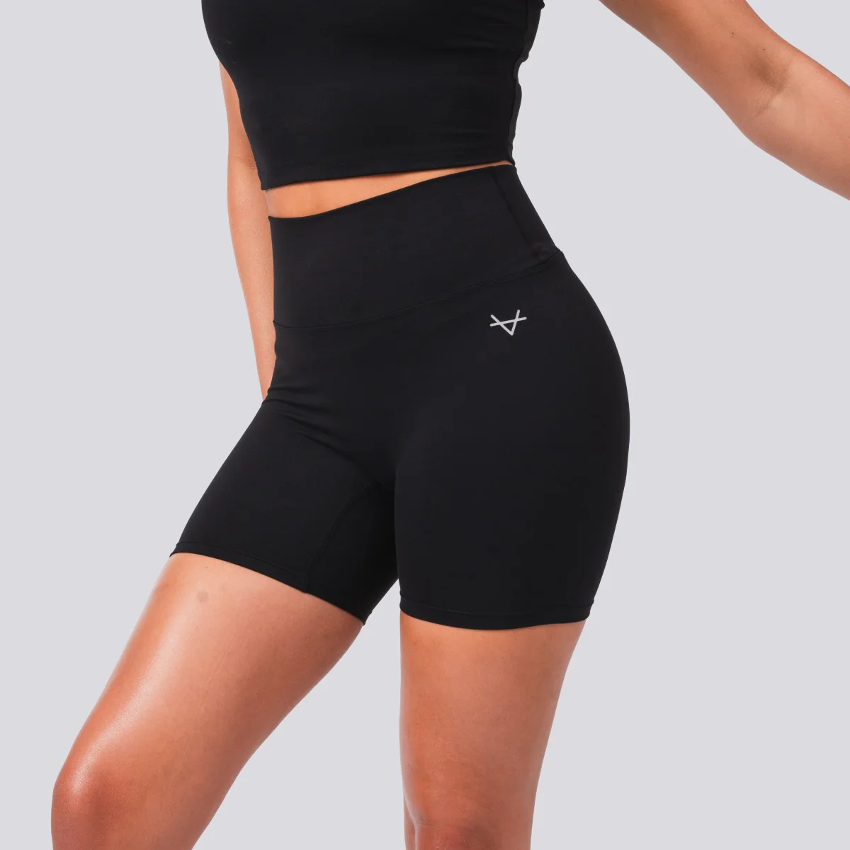 Oxen Womens Endure Sculpt 5" Shorts Blk - Image 4