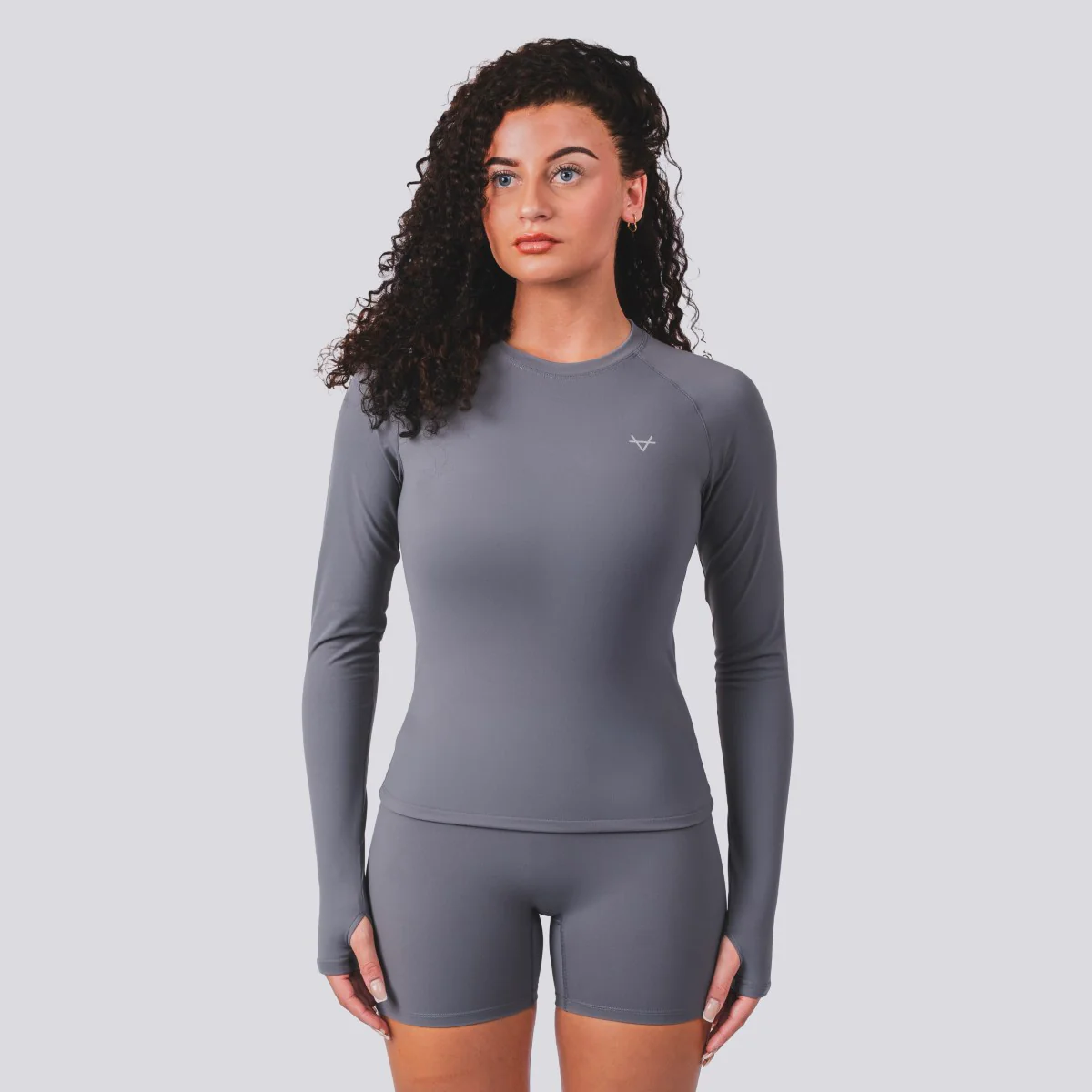 Oxen Womens Endure Sculpt LS Top Fossil