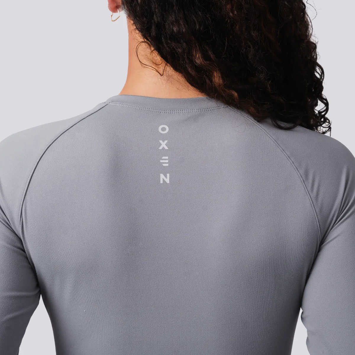 Oxen Womens Endure Sculpt LS Top Fossil - Image 2