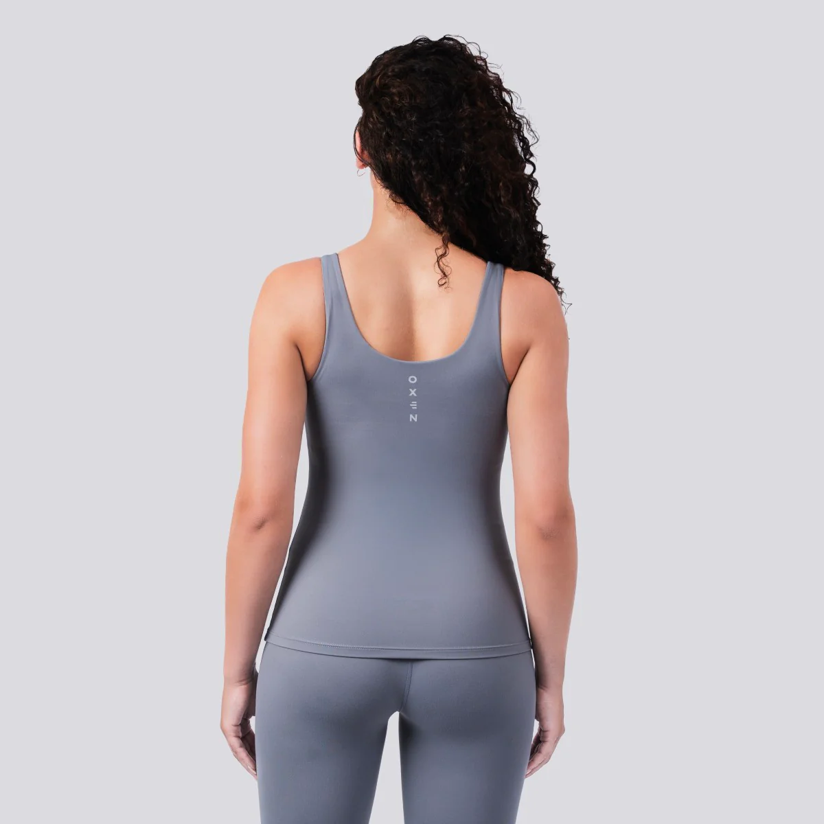 Oxen Womens Endure Sculpt Tank Fossil - Image 3